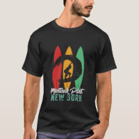 Montauk Point Beach Nova York - Retro Surfing