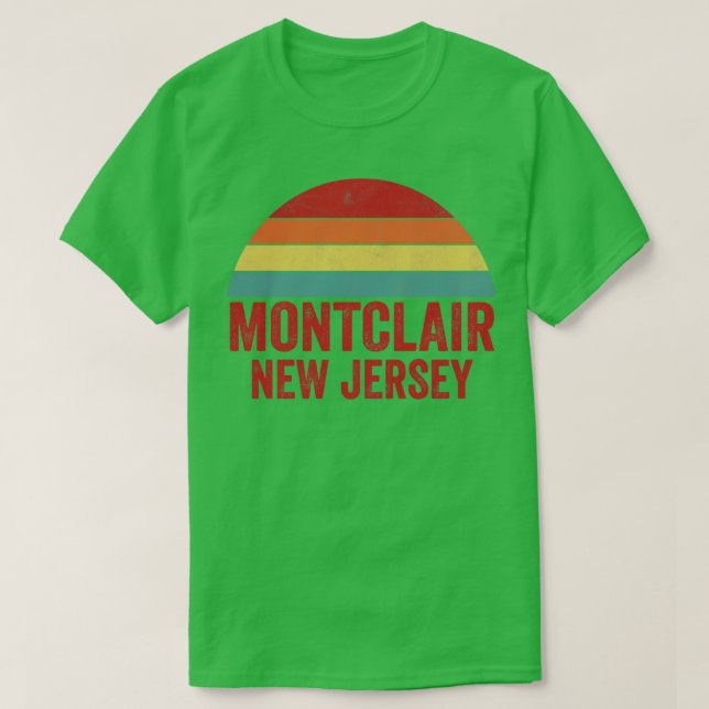 Camiseta Montclair New Jersey (Frente do Design)
