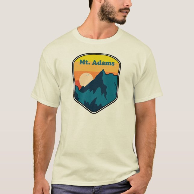 Camiseta Monte Adams New Hampshire Sunrise (Frente)