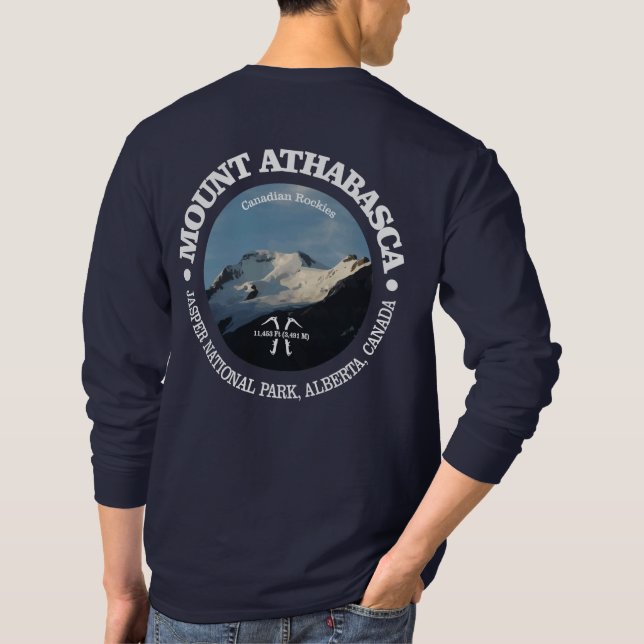 Camiseta Monte Athabasca (Verso)