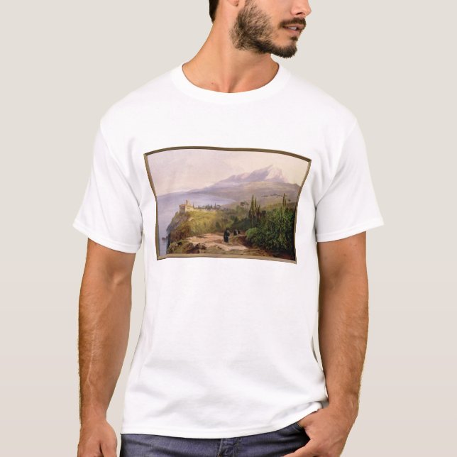 Camiseta Monte Athos e o monastério de Stavroniketes, 18 (Frente)