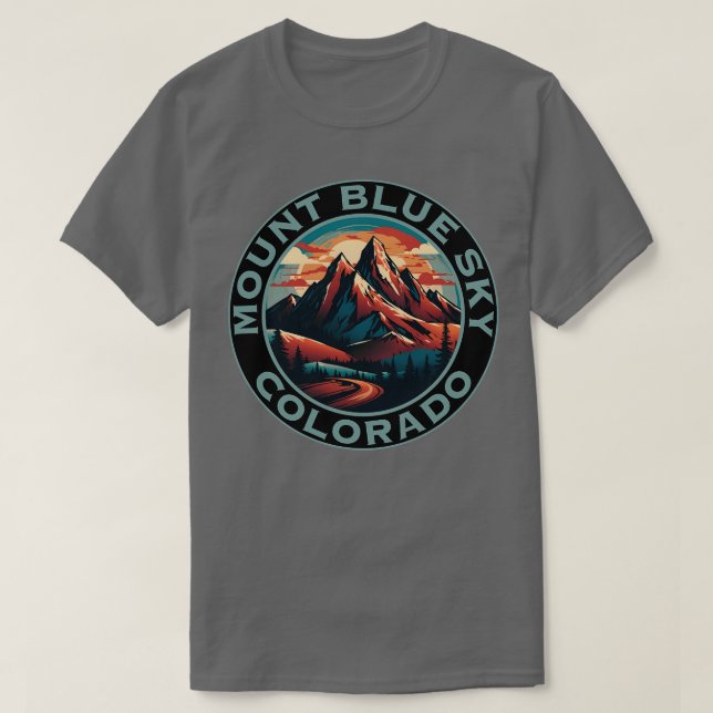 Camiseta Monte Blue Sky TSirt (Frente do Design)