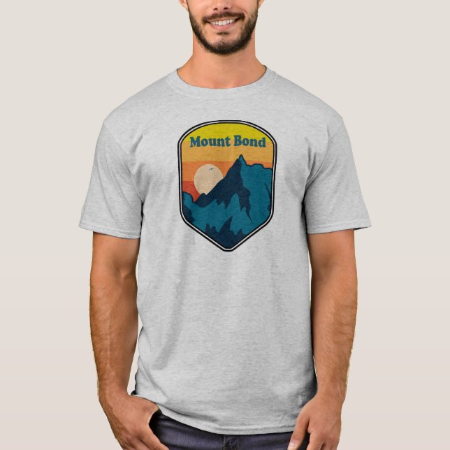 Camiseta Monte Bond New Hampshire Sunrise (Frente)
