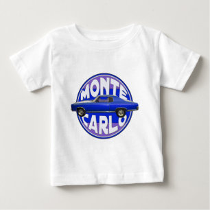 Camiseta Monte Carlo, 1970, meio-noite azul