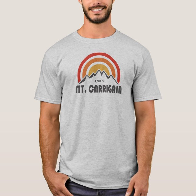 Camiseta Monte Carrigain New Hampshire (Frente)
