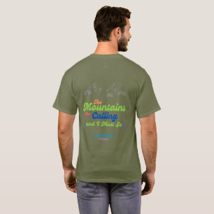 Camiseta Monte clássico A Montanha Está Chamando & Eu Tenho