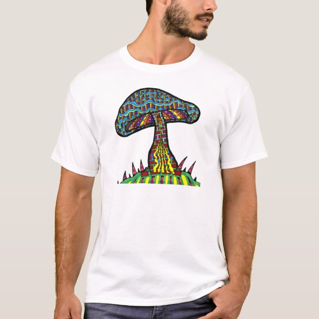 Camiseta Monte do cogumelo (Frente)