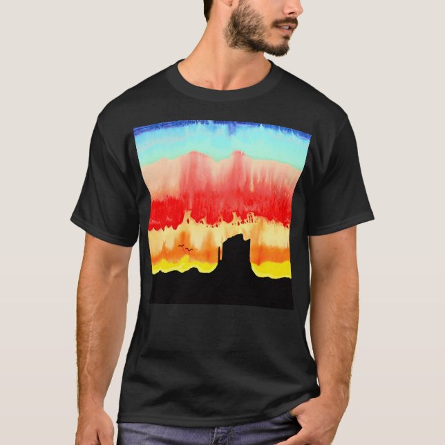 Camiseta Monte do Pôr do Sol   (Frente)