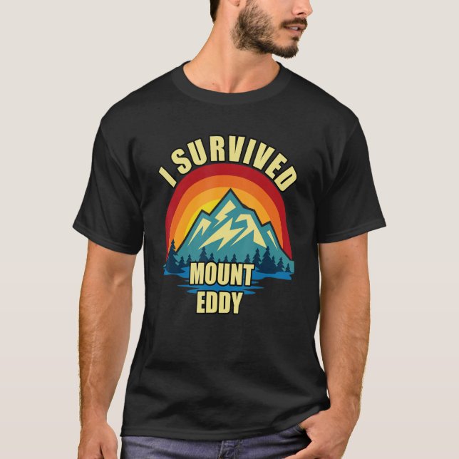 Camiseta Monte Eddy Hiking Mountian Subindo (Frente)