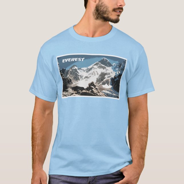 Camiseta Monte Everest View, Nepal  (Frente)