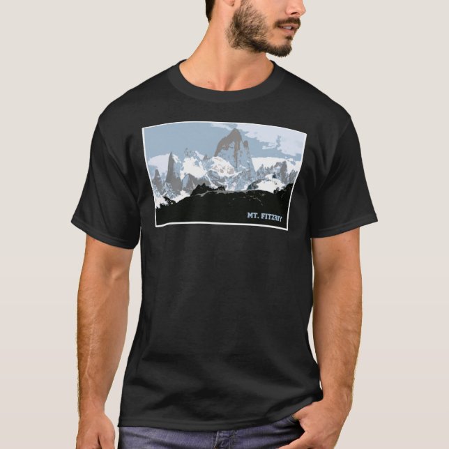 Camiseta Monte Fitzroy Mountain, Patagônia, Argentina Essen (Frente)