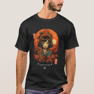 Camiseta Monte Fuji Cherry Blossoms Geisha Jardim Japonês