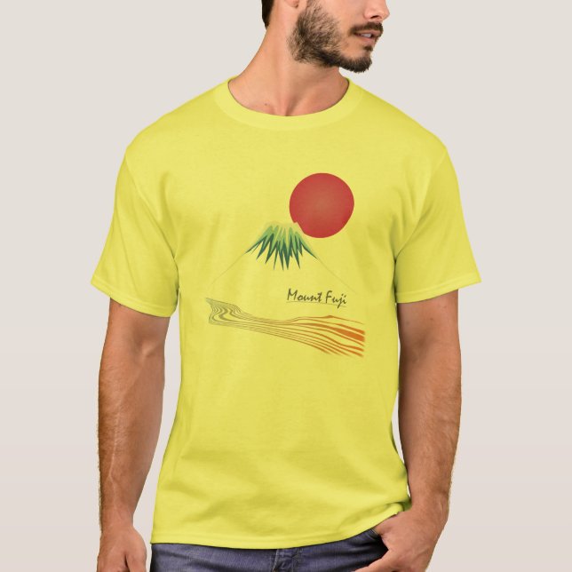 Camiseta Monte Fuji (Fujisan) (Frente)