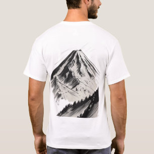Camiseta Monte Fuji Japonês
