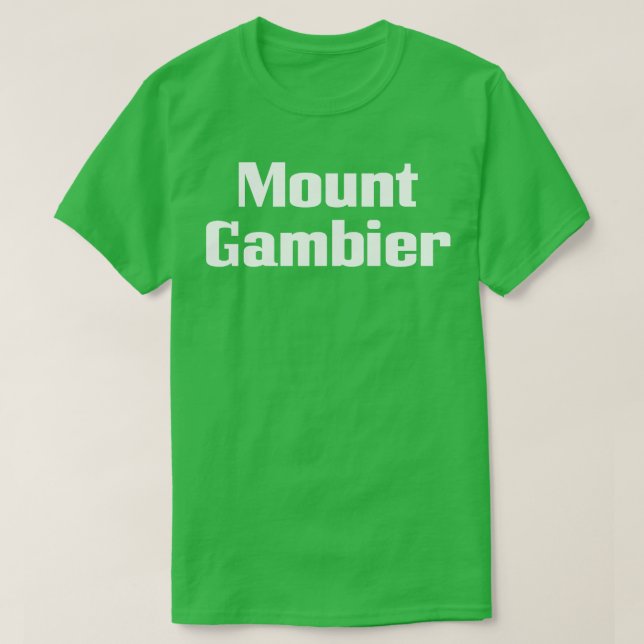Camiseta Monte Gambier 1 (Frente do Design)