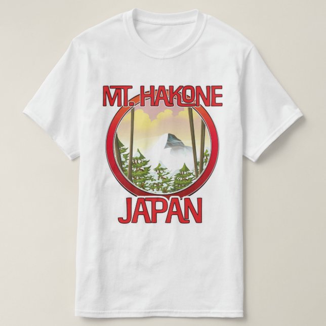 Camiseta Monte Hakone Japão (Frente do Design)