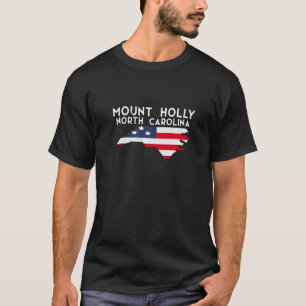 Camiseta Monte Holly North Carolina EUA State America Trave
