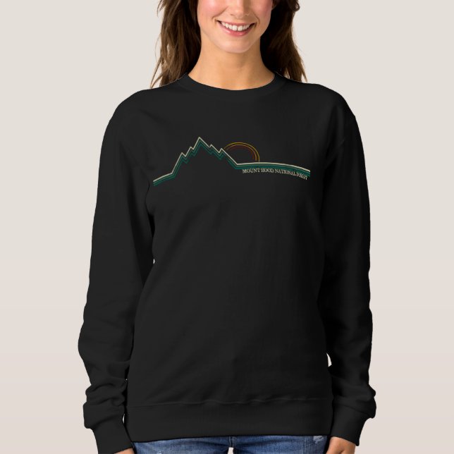 Camiseta Monte Hood National Forest (Oregon) (Frente)