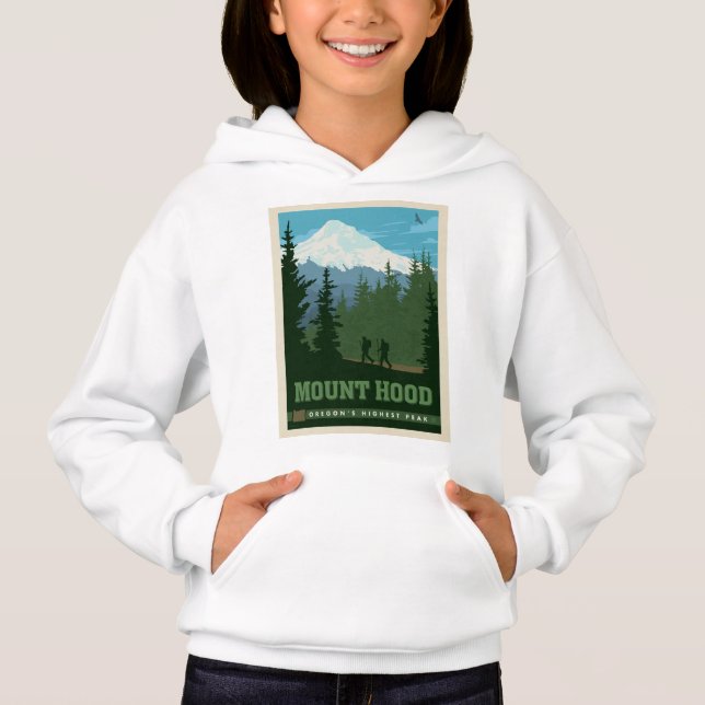 Camiseta Monte Hood | Oregon (Frente)