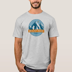 Camiseta Monte Hood Oregon Stars Moon
