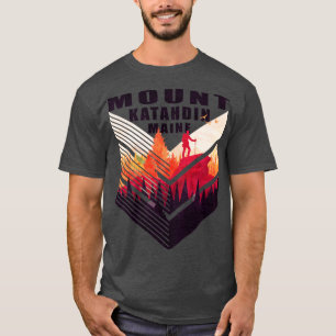 Camiseta Monte Katahdin Maine Baxter State Park Appalachian