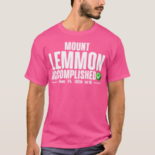 Camiseta Monte Lemmon Acelerou O Clima De Ciclismo Nos Ariz