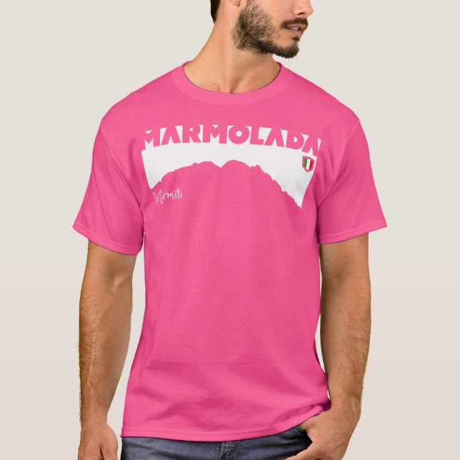 Camiseta Monte Marmolada Dolomites Hike Escalando Gif (Frente)