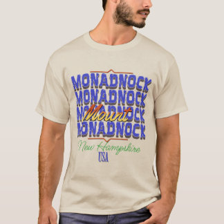 Camiseta Monte Monadnock, novo hampshire
