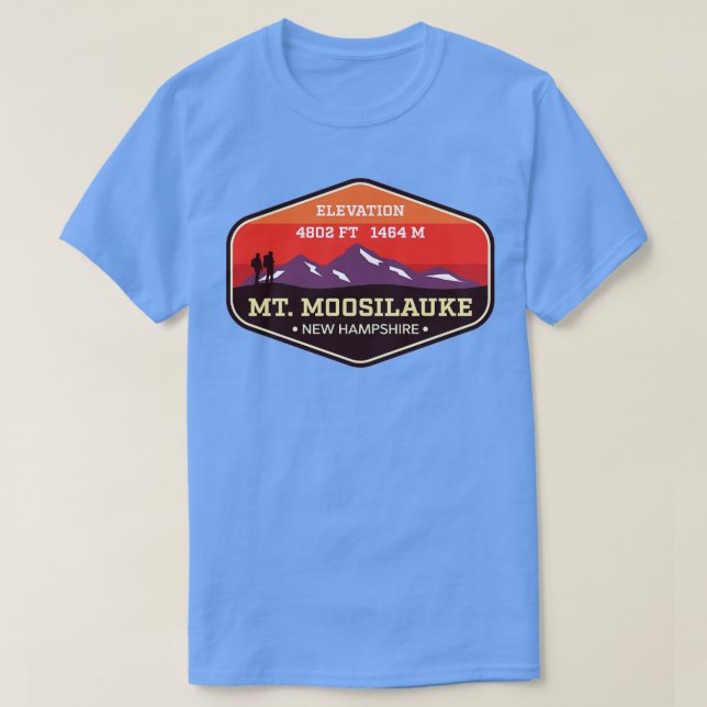Camiseta Monte Moosilauke New Hampshire Appalachian Mountai (Frente do Design)