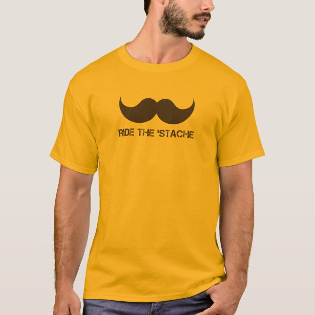 Camiseta Monte 'o Stache (Frente)