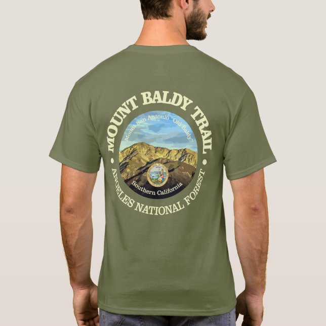 Camiseta Monte Old Baldy (Verso)