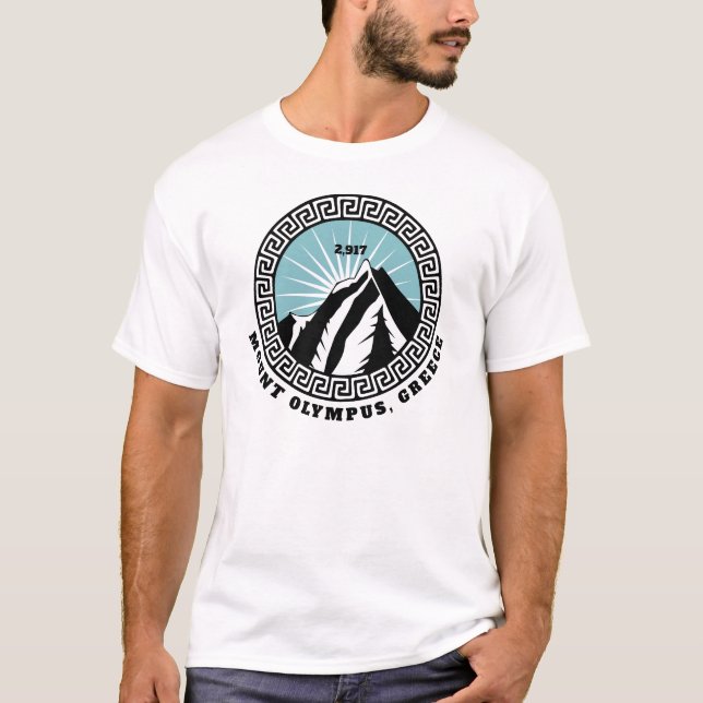 Camiseta Monte Olimpo, Grécia (Frente)