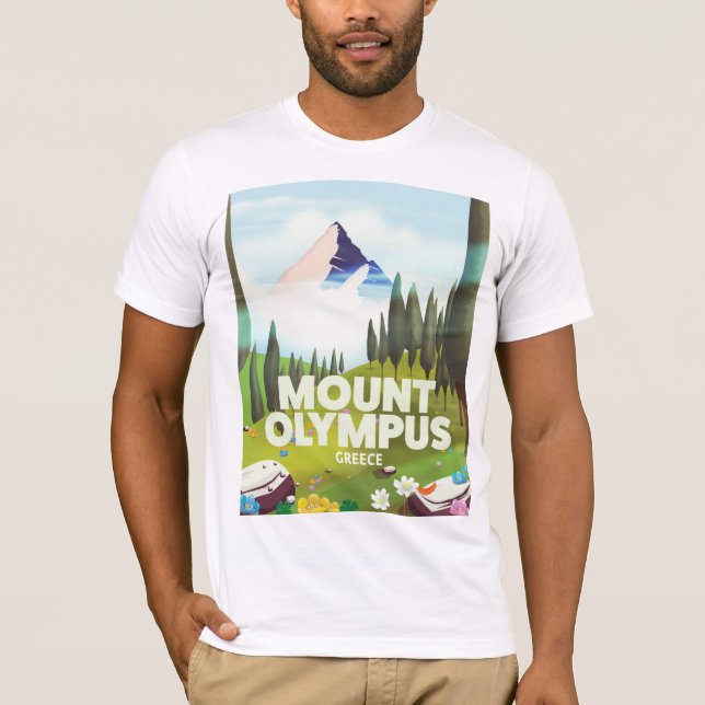 Camiseta Monte Olimpo Grécia (Frente)