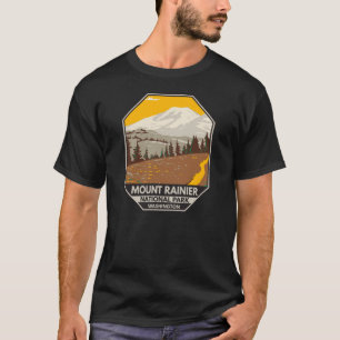 Camiseta Monte Rainier National Park Cowlitz Divide