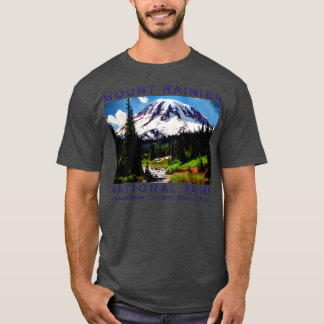 Camiseta Monte Rainier National Park Estado de Washington 1