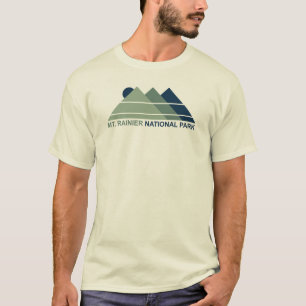 Camiseta Monte Rainier National Park Mountain Sun