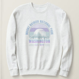 Camiseta Monte Rainier National Park Washington EUA Retro