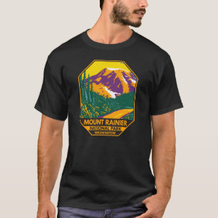 Camiseta Monte Rainier National Park Washington Retro