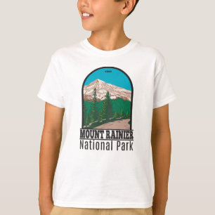 Camiseta Monte Rainier National Park Washington Vintage T-S