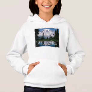 Camiseta Monte Rainier   Reflexo em uma Lagoa de Montanha