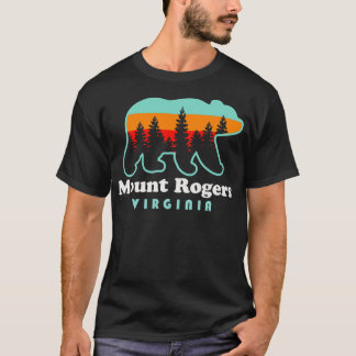 Camiseta Monte Rogers Virginia Hiking Bear