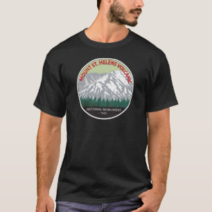Camiseta Monte Rua Helens Monumento Vulcânico Nacional Vin