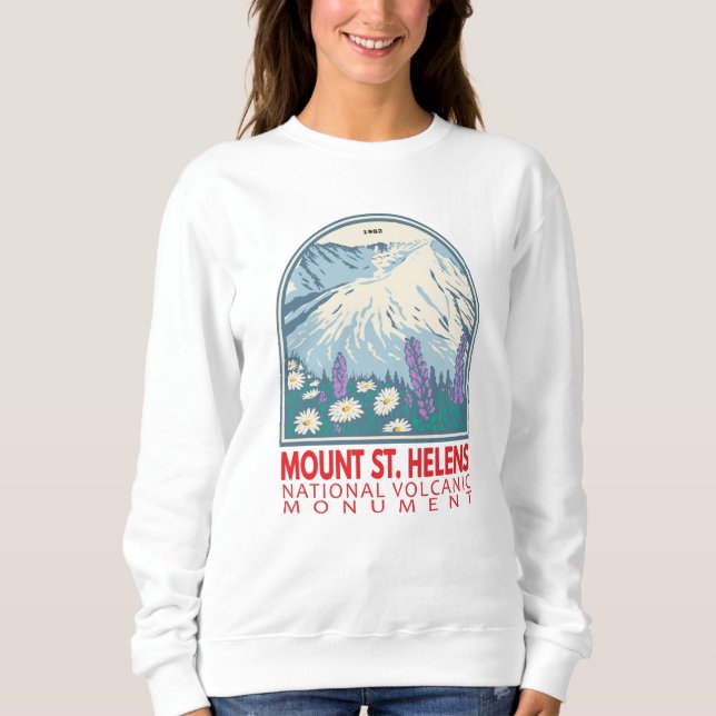 Camiseta Monte Ruas Helena Monumento Vulcânico Nacional Ret (Frente)
