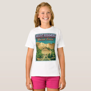 CAMISETA MONTE RUSHMORE - MEMORIAL NACIONAL - DAKOTA DO SUL