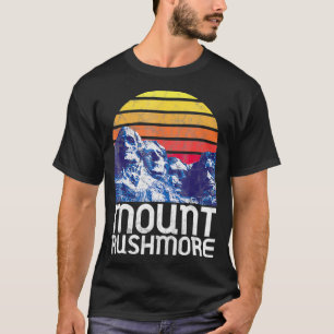 Camiseta Monte Rushmore Shirt Black Colinas South Dakota Na