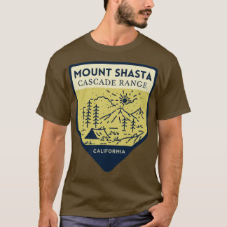 Camiseta Monte Shasta California Cascade Range