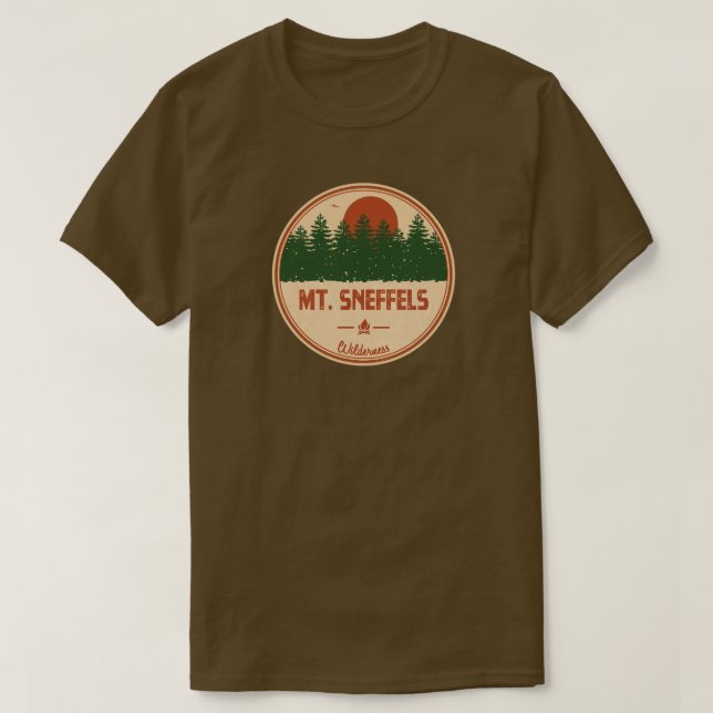 Camiseta Monte Sneffels Wilderness Colorado (Frente do Design)