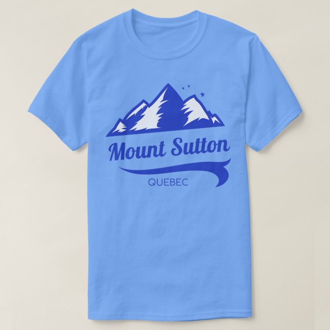 Camiseta Monte Sutton ski Quebec (Frente do Design)