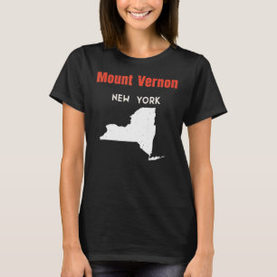 Camiseta Monte Vernon New York Estado EUA - Viagem da Améri