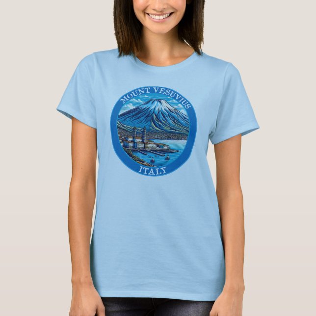 Camiseta Monte Vesuvius Itália (Frente)